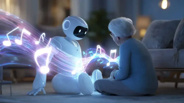 Музыка усилила эмоциональную связь между человеком и роботом