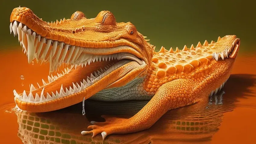 "Охотники.ру": Ученые обнаружили, что в Непале проживают рыжие крокодилы
