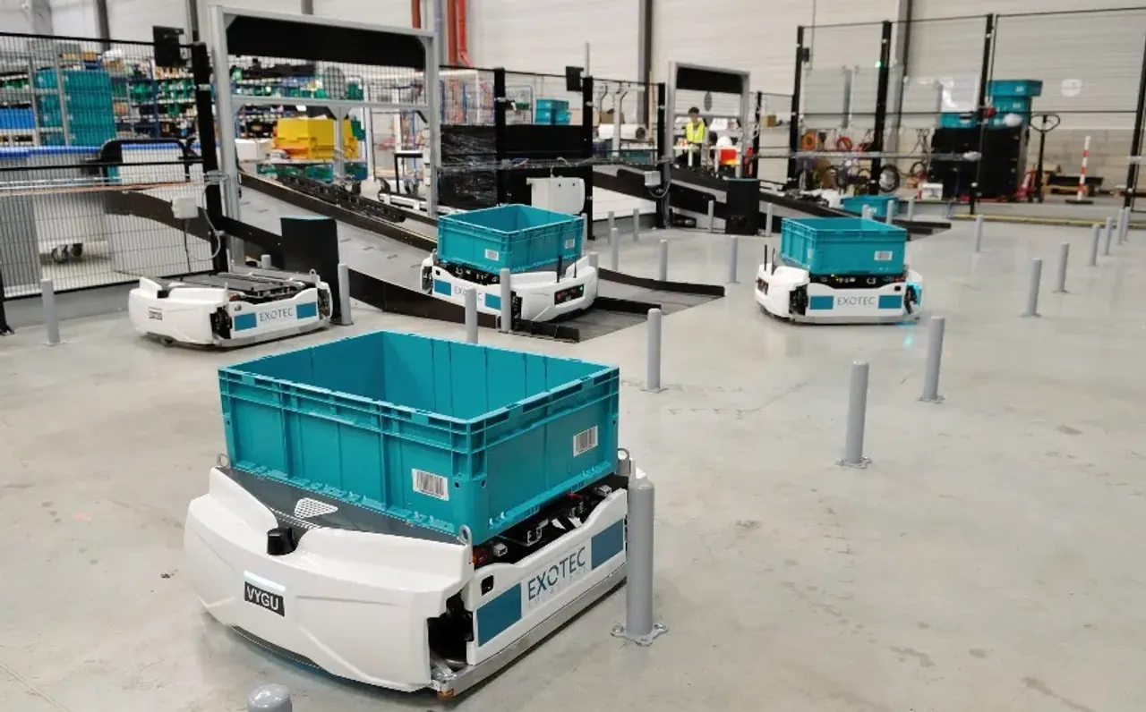 DSV deploys 100 Exotec Skypod robots at Venlo logistics hub