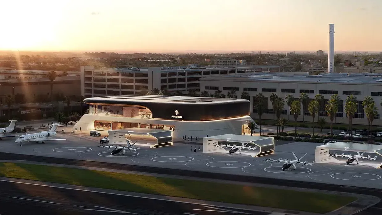 Archer Aviation купила аэропортовый комплекс для сети eVTOL-такси
