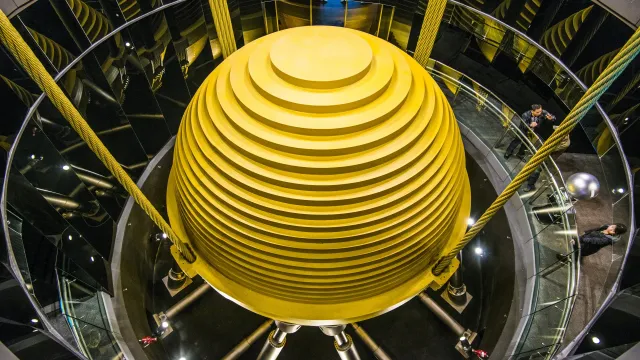 Американские инженеры разработали песчаные демпферы для небоскребов Американские инженеры разработали песчаные демпферы для небоскребов