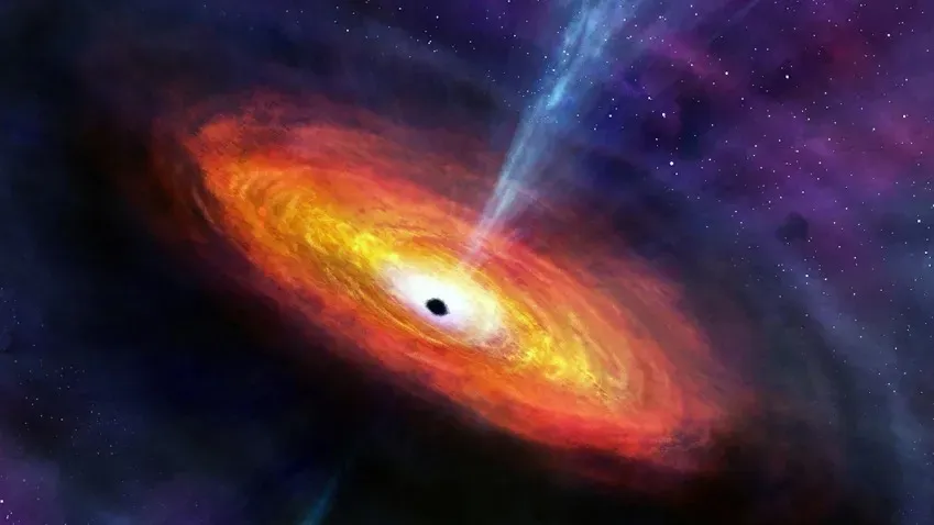 Ученые обнаружили самую раннюю из когда-либо найденных сверхмассивных черных дыр
