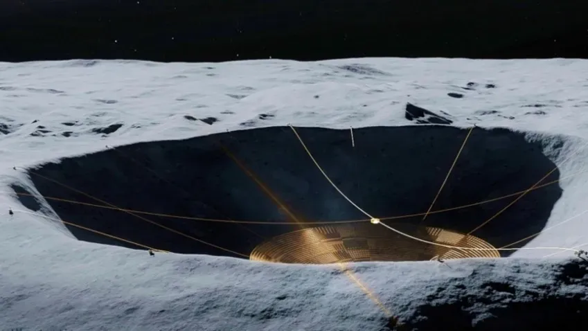 Ученые обнародовали план создания гигантского "Гипертелескопа" на Луне