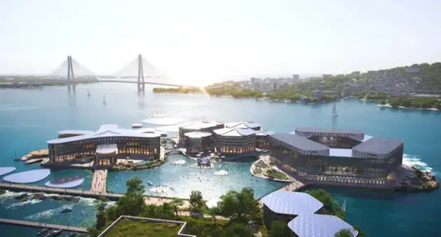 В Южной Корее построят плавающий город