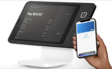 Подставка Square для iPad имеет встроенное устройство для оплаты