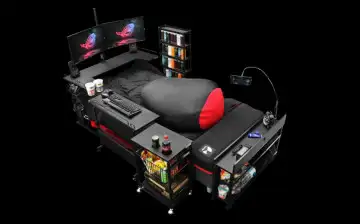 В Японии создали идеальную многофункциональную кровать для геймеров