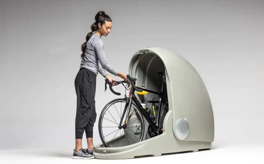 Новая велосипедная капсула Basecamp от Alpen стала крупнее и получила электронный замок