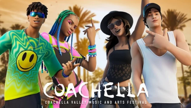 Игроки Fortnite получат новое место в стиле Coachella