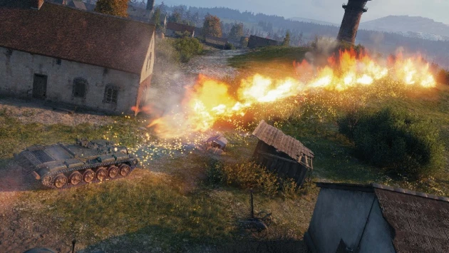Игроки «Мира танков» в «Сборочном цеху» могут собрать огнемётный танк