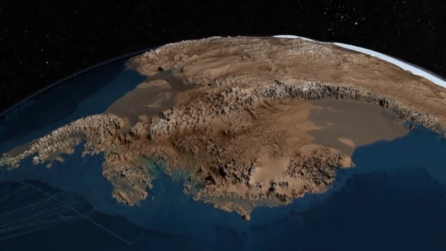Gismeteo: учёные показали Антарктиду без льда