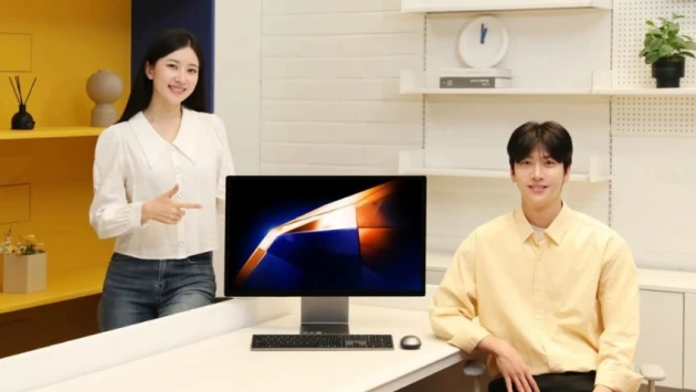 Samsung представила первый моноблок All-In-Pne Pro, напоминающий Apple iMac