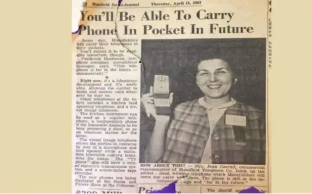 Пользователи Reddit заметили первое упоминание смартфона в 1963 году
