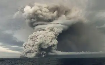 Извержение Вулкана Тонга станет причиной изменения климата на планете