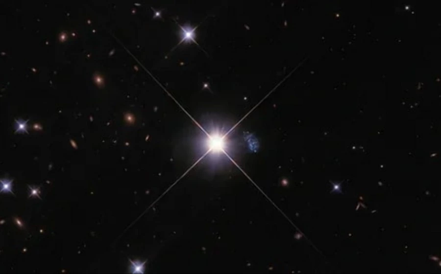 Ку-ку: крошечная, скрытая галактика позволяет заглянуть в прошлое