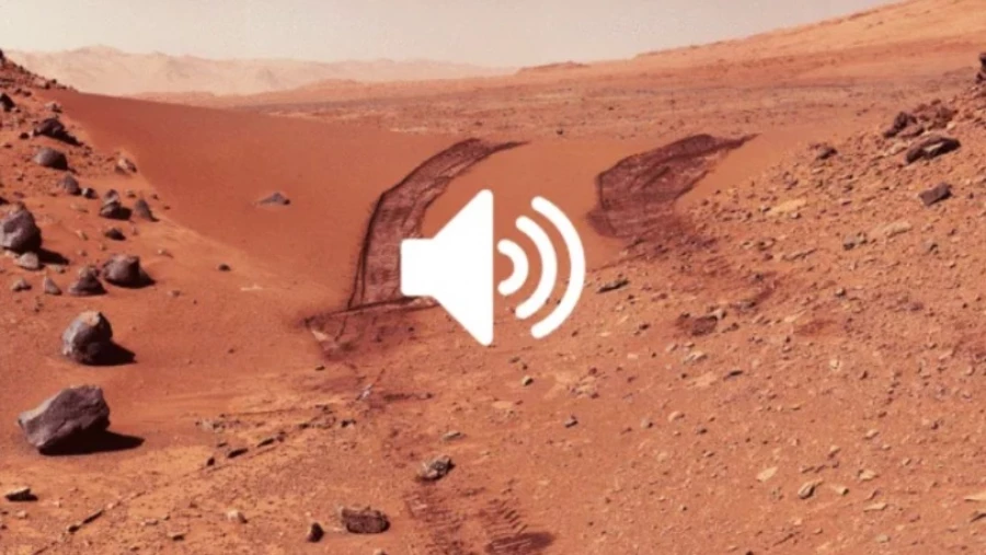 Марсоход NASA впервые записал звуки на Марсе