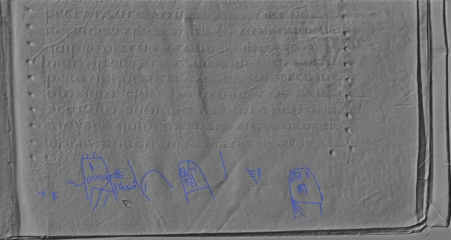 Британские учёные обнаружили невидимые символы на страницах средневекового манускрипта