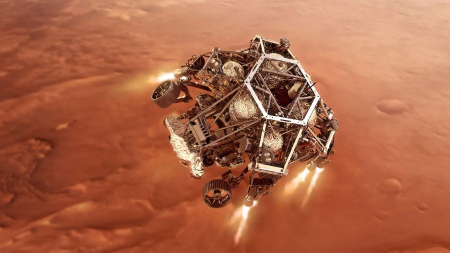 Марсоход NASA Perseverance собрал c поверхности Марса два образца реголита