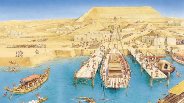 Ученые с помощью спутников нашли древний рукав Нила, соединявший реку и пирамиды