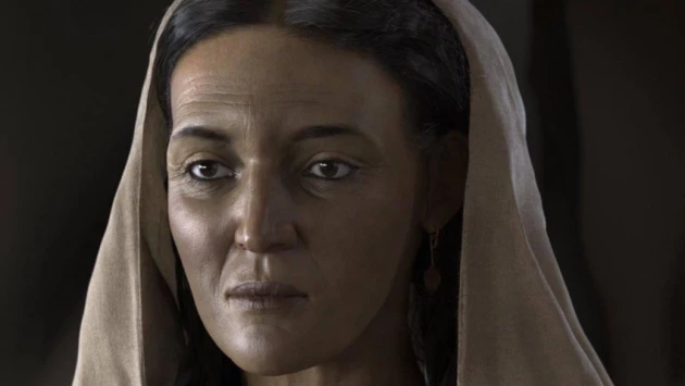 Первая цифровая реконструкция древней набатейской женщины представлена на выставке Аль-Улы