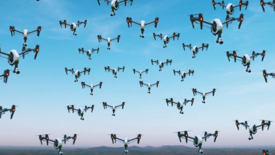 New Scientist: проект Пентагона по созданию «мега-роя» боевых дронов вызывает беспокойство