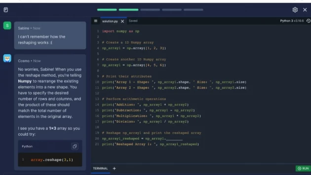 CodeSignal запустила обучающую платформу со встроенным ИИ-ботом