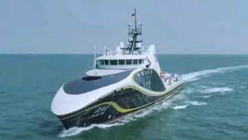 В Китае спустили на воду первое в мире беспилотное исследовательское судно Zhuhaiyun