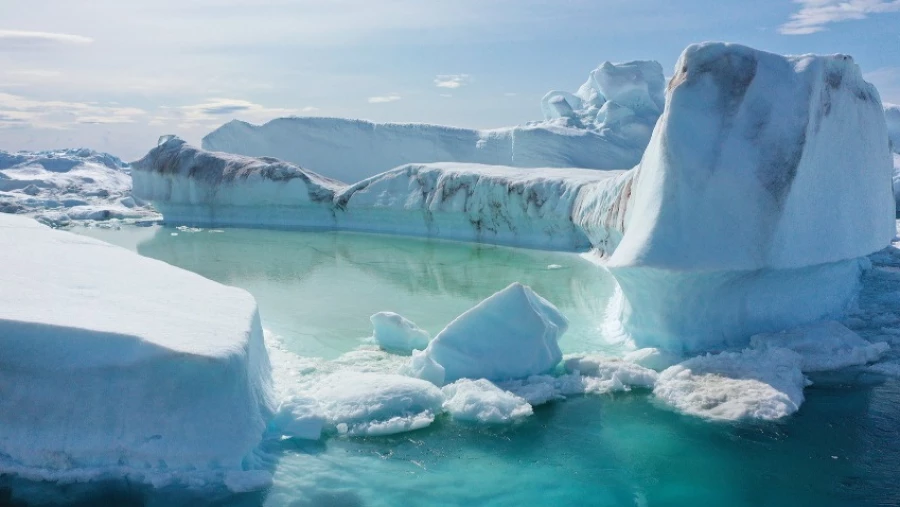 Глобальное потепление достигло центральной части Гренландии