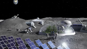 Для снабжения лунной базы ученые предложили построить на Луне кислородный трубопровод
