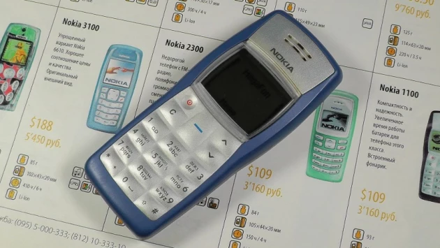Nokia 1100 возглавил топ-20 самых продаваемых мобильных телефонов в истории