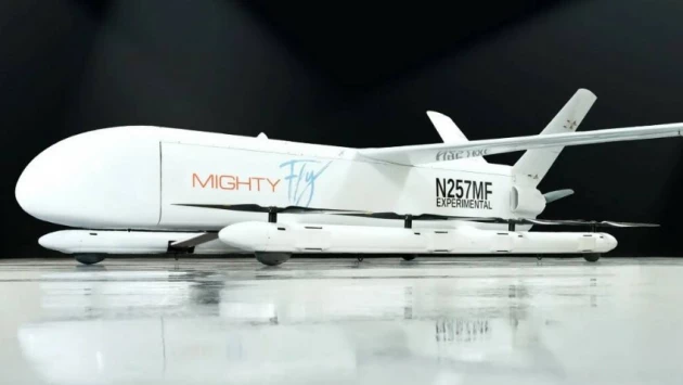 Грузовой беспилотник MightyFly может перевозить до 50 кг груза на расстояние до 1000 км