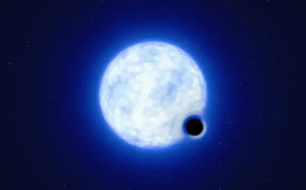 За пределами Галактики впервые обнаружена "спящая" черная дыра