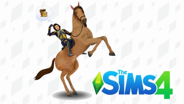 Лошади в The Sims 4 ходят на двух ногах из-за бага