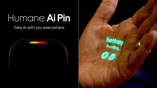 Humane Ai Pin: первое носимое устройство с ИИ, заменяющее смартфон
