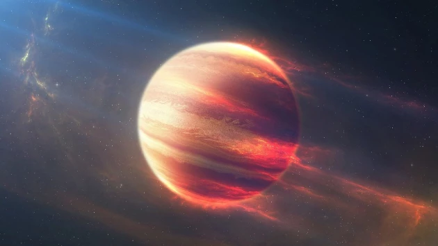 Астрономы нашли уникальную планету, которая по плотности равна сахарной вате и в 2 раза больше Юпитера