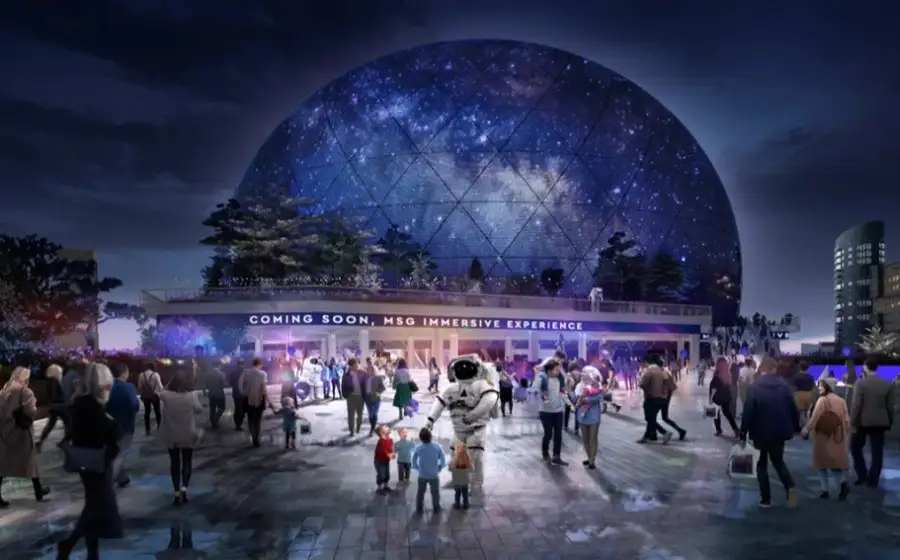 В Лондоне построят концертный сферический зал с самым большим светодиодным экраном