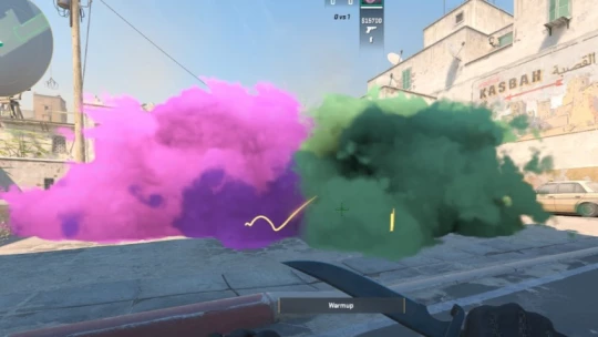 В Counter-Strike 2 могут появиться цветные дымы