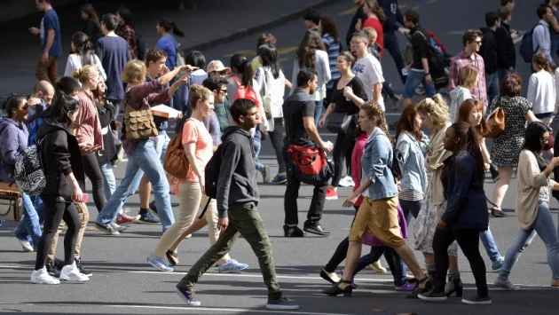 Science: Выяснилось, откуда пешеходы знают о своей полосе при движении сквозь толпу