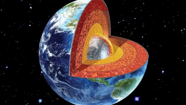 AIF: в ядре Земли обнаружили раскаленную сферу диаметром 1350 км с температурой 6000°C