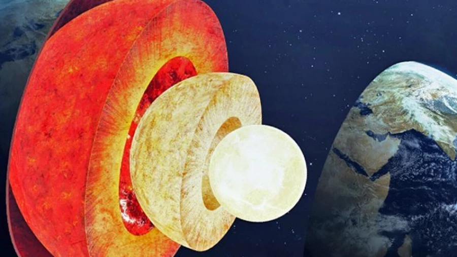Российские физики описали свойства никелевой составляющей ядра Земли