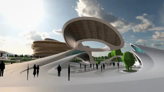 Архитекторы из Zaha Hadid Architects представили проект виртуального города Либерленд