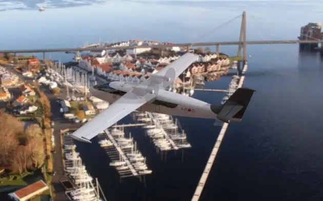 Проект Elfly связывает города в Норвегии с помощью электрических гидросамолетов
