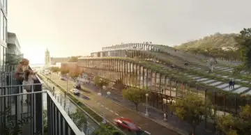 В Испании откроется огромный кулинарный центр с покрытой зеленью крышей