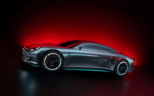 Mercedes-Benz представил полностью электрический концепт-кар Vision AMG