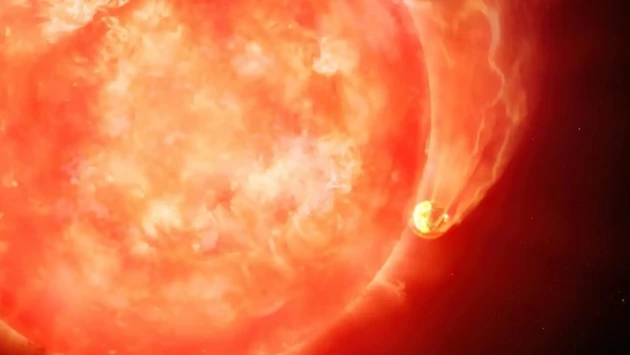Астрономы стали свидетелями того, как звезда поглощает планету своей системы