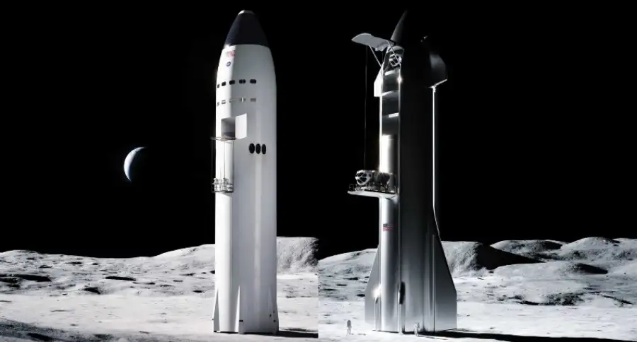 Ракета-носитель Starship от SpaceX второй раз выбрана для доставки человека на луну