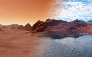 Астрономы предположили, что жизнь на Марсе могла зародиться раньше, чем на Земле