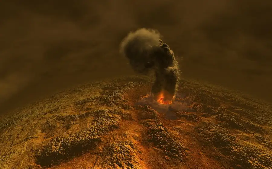 Астрономы выяснили, что атмосферу на древней Венере "поджарили" ее собственные вулканы
