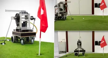 Немецкие разработчики создали робота, играющего в гольф на профессиональном уровне