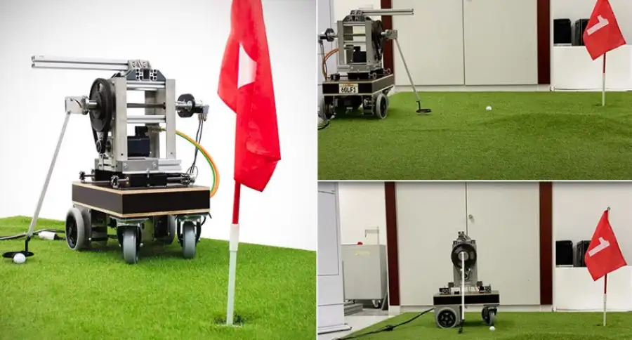 Немецкие разработчики создали робота, играющего в гольф на профессиональном уровне
