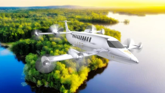 Стартап Lyte Aviation разрабатывает 44-местный гибридный самолет eVTOL